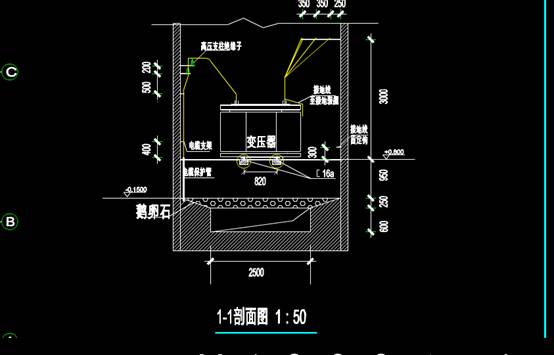变电所电CAD电力系统图