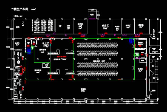 厂区的CAD工业建筑设计图