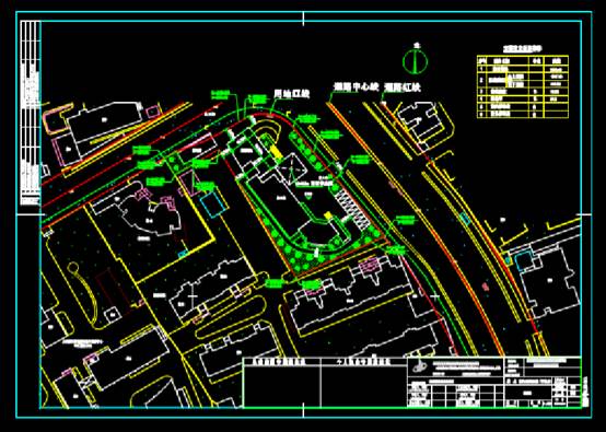 总体规划建筑CAD图纸总图