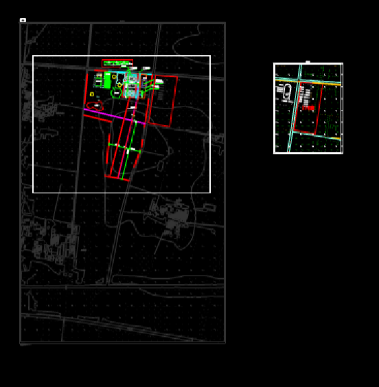 建筑规划CAD设计图之农业科技园区全区图