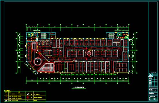 医院科室的建筑CAD图纸中电气图