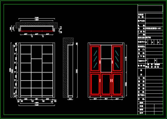 室内设计CAD软件看图之门窗设计