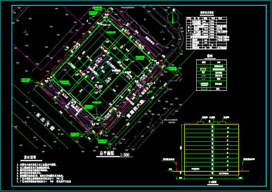 建筑规划CAD设计图之总图设计