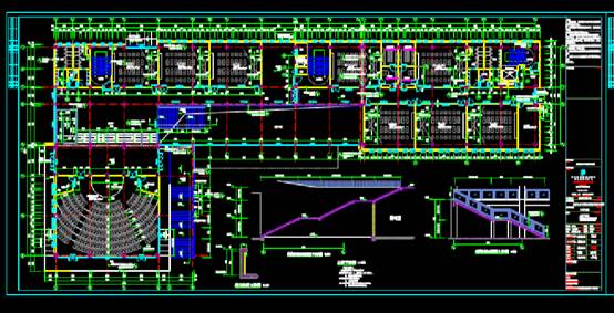 CAD建筑图纸快速查看之科研实训楼