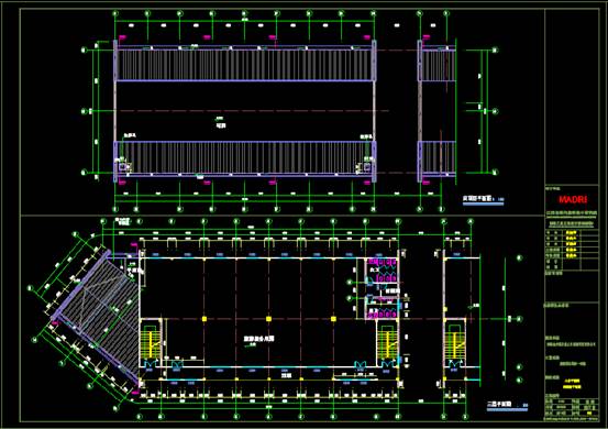 旅游服务房的CAD建筑工程图