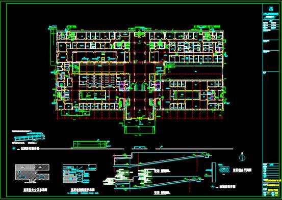 医院研究院的CAD建筑工程图