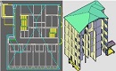 工程制图CAD软件教程之建筑切割