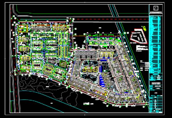 CAD图纸之城市规划总图