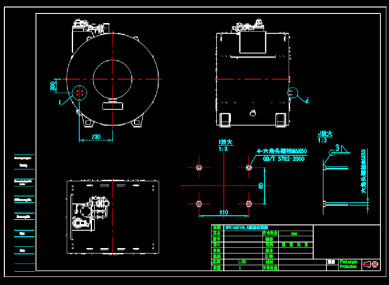 机械设计CAD图纸之插座位置图